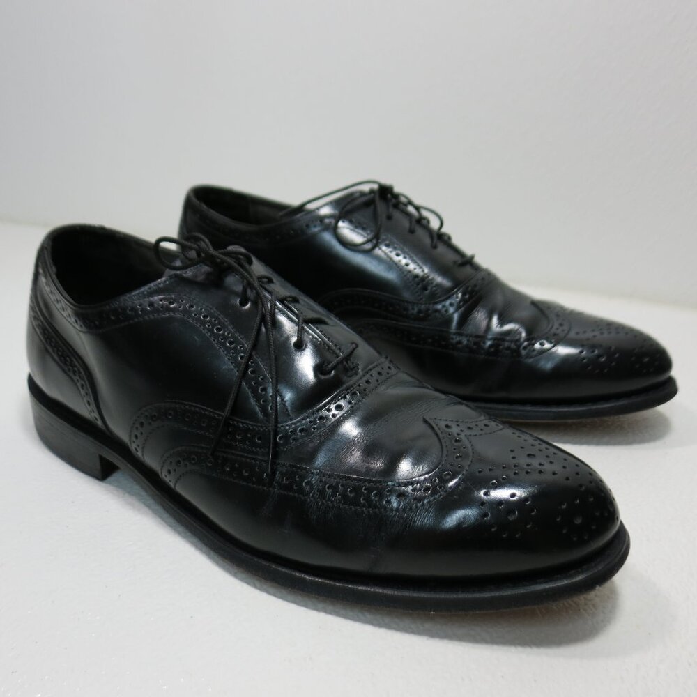 Bostonian Brogue Wingtip Leather Dress Oxfords Men's Footwear Shoe 11 D/B